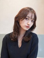 アンアミ シブヤ(Un ami shibuya) 【Unami】池田　大人ミディアム『上品な顔まわり×くびれヘア』