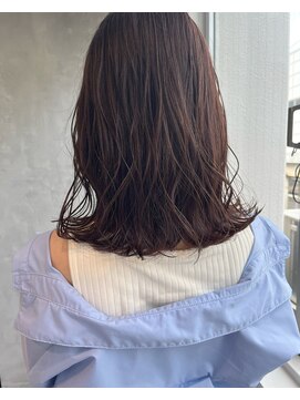 キチ(kichi.) [kichi.] ミディアム×ラベンダーグレージュ