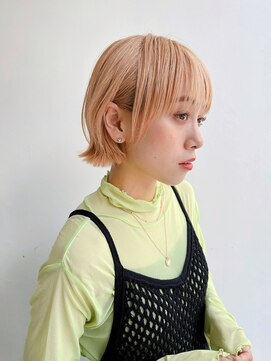 トルネード(TORNADO) 大人ショートボブ フェイスレイヤーマッシュ前髪 外ハネ K0805