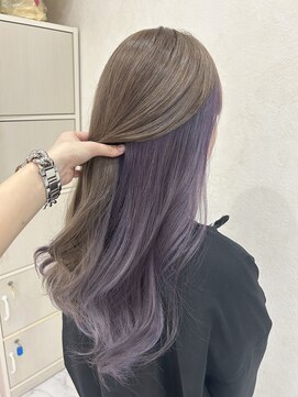 ミニョン(mignon) インナーカラー