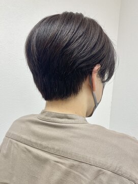 ランプ(Lamp) くびレイヤーグレーベージュニュアンスカラー白髪染め白髪ぼかし