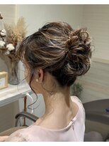 ふわふわヘアセット