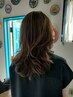 お悩み解決Cut＋艶カラー　鎖骨下＋￥1100