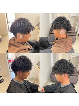 ザワン(The one) 縦落ちツイストスパイラルパーマ