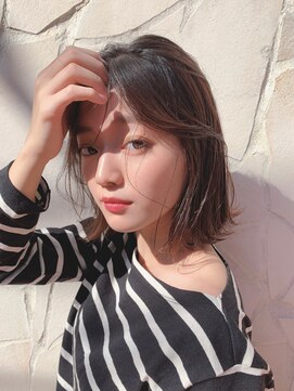 サンド ミュウ 横浜店(sand mieu) ラフウェーブボブ