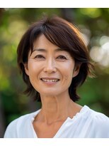 ラクレール 五香&nbsp;ショートスタイル【松戸#五香#白髪染め#カラー専門店】