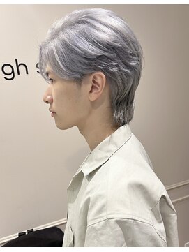 ハイストリートヘア(High street Hair) ハイトーンシルバー韓国風ガイルヘア