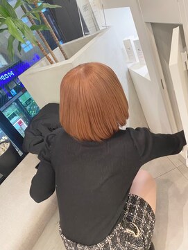 ジーナ 船橋(Zina) 髪質改善＊マチルダボブアッシュカラー＊美髪【Zina船橋】