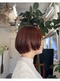 前上がりボブ