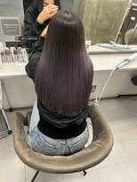 キング 梅田(K!ng)&nbsp;縮毛矯正髪質改善ハイライトレイヤーカット梅田美容室エクステ