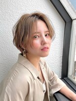 ハウスアンドヘアーワークス(House&Hair works)&nbsp;前髪長め大人小顔ショート30代40代50代　藤沢