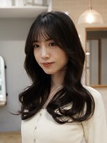 ガーランド (Garland)&nbsp;大人かわいいくびレイヤー小顔顔まわりレイヤーマロンベージュ