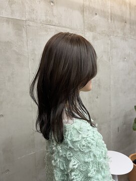 ソルトウォーター(SALT WATER) オリーブグレージュ/ブリーチなし/恵比寿/代官山