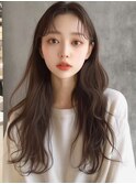 ニュアンスパーマロングヘア