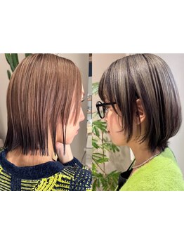 ダメージを最小限に抑えた“似合わせカラー"が得意♪あなたらしさを引きだす理想のスタイルを叶えます！