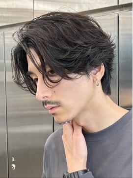 フィフス トウキョウ (fifth TOKYO) 渋谷緩めフェザーパーマフェザーショートセンターパート
