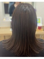 松本平太郎美容室 吉祥寺本店 顔周りレイヤーミディー/30代40代50代60代