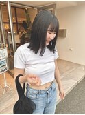 ぱっつんボブ