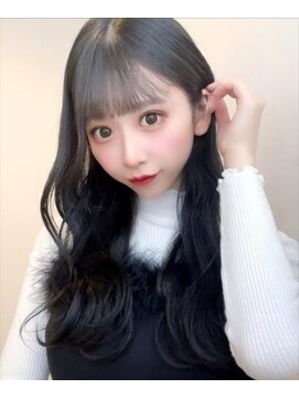 ユーフォリア 渋谷グランデ(Euphoria SHIBUYA GRANDE) ブルーブラック 黒髪 暗髪 透明感カラーYUKI