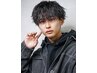 【森下限定】メンズカット+ツイスト、波巻き、スパイラルパーマ等+眉カット