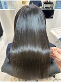オリーブアッシュに髪質改善トリートメント ☆