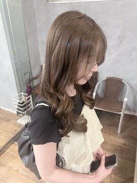 ノル(nol.) 韓国風レイヤー×ミルクティーベージュ