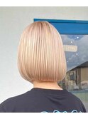 似合わせカットメルティカラー着物フェミニンロング