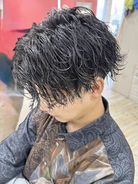 スピカ(spica) ハンサムショート/波打ちスパイラルパーマ