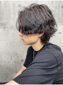NEXT NEO【櫻田】センターパートウルフ　パーマスタイル