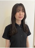 顔まわりが可愛い、重ため韓国風レイヤー