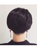 刈り上げボブ/刈り上げマッシュショート