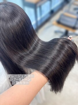 アリュウル 表参道(ALLURE) 艶感グレージュカラー◎佐藤