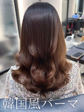 アミー 池袋(Ammy) コテ巻き風パーマ /韓国風パーマ/デジタルパーマ/レイヤーカット