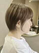 ミルシェ(MILSHE)&nbsp;ショートカット/大人可愛い/似合わせ小顔/白髪ぼかし/脱白髪染め