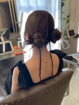 ローバー(ROAVER)&nbsp;ROAVER 西森七菜　ヘアセット