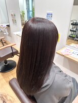 リエート 四条河原町(Lieto)&nbsp;髪質改善暖色系透明感大人かわいいピンクブラウンカラー10代20代