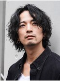 センターパートニュアンスパーマシャドウパーマフェザーパーマ