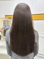 ヘアーサロンアンク(hair salon anc)&nbsp;クセ毛でお悩みの方、縮毛矯正でサラサラにしましょうね。