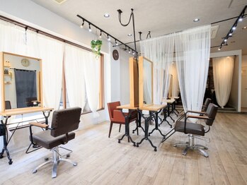 ヘアーメイクパウダー 天王寺寺田町店(Hair make powder)の写真/【寺田町駅5分/駐車場有】寄り添ったご提案で、魅力溢れるStyleへ《powderだけの無害化カラー導入!》