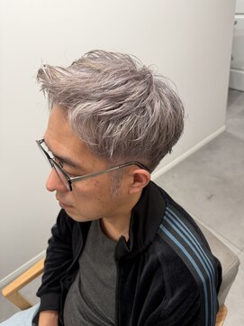 アウラヘアーサロン(aura hair salon) シルバーグレー