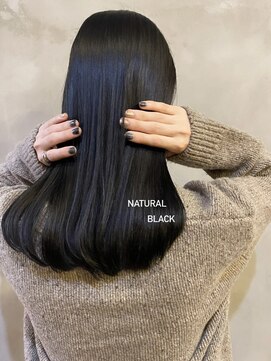 テテ ニコ(tete nico) natural black / 暗髪カラー