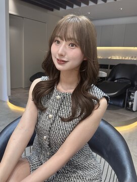 ロンド ロワール 門前仲町(Lond Loire) 韓国レイヤーカット/くびれ巻き/前髪顔周り/セミディ[門前仲町]