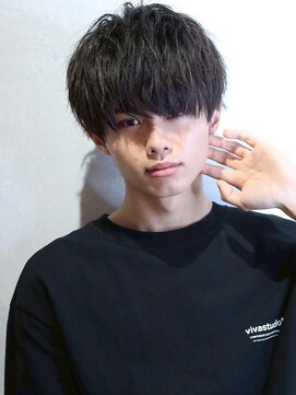 men's salon es. 新宿 メンズカット/メンズパーマ/メンズヘア【メンズサロン エス】 ニュアンスパーマ/波巻きツイストスパイラル[新宿/メンズ/men's]