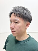 ヨシザワインク プレミアム 築地店(YOSHIZAWA Inc. PREMIUM) アップバング理容室バーバーカジュアルツイスパ