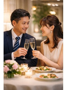 アットグラーロ 名古屋大須店 (＠GLARO)の写真/カッコよくなりたい男性へ！婚活にも◎眉毛・ひげのお手入れで清潔感UP！第一印象が変わります☆