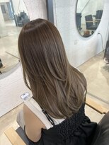 ビーヒアナウ N゜03 金沢駅西店(BE HERE NOW)&nbsp;オリーブブラウン×髪質改善カラー