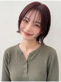韓国風くびれボブ/レイヤーショート顔周りシースルー小顔p浦和