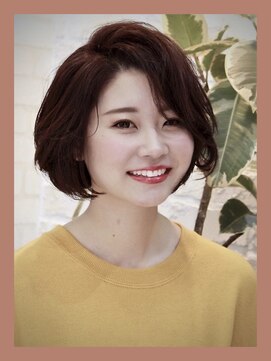 ヘアケアアンドヘアデザイン リベール(L:belle) 【L:belle】井野友誠　清楚な万能Cカールボブ/韓国/タッセル