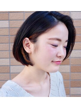 クラク 笹塚店(KURAKU) ボブ＋インナーカラー