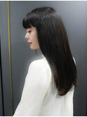 黒髪髪質改善ヘアエステ